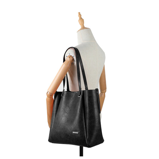 Carteras negra lilas