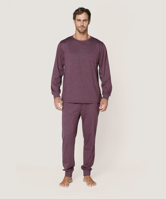 Pijama micropolar hombre YM-211 lady genny