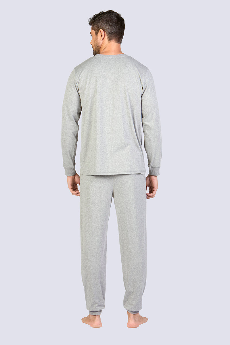 Pijama micropolar hombre YM-211 lady genny