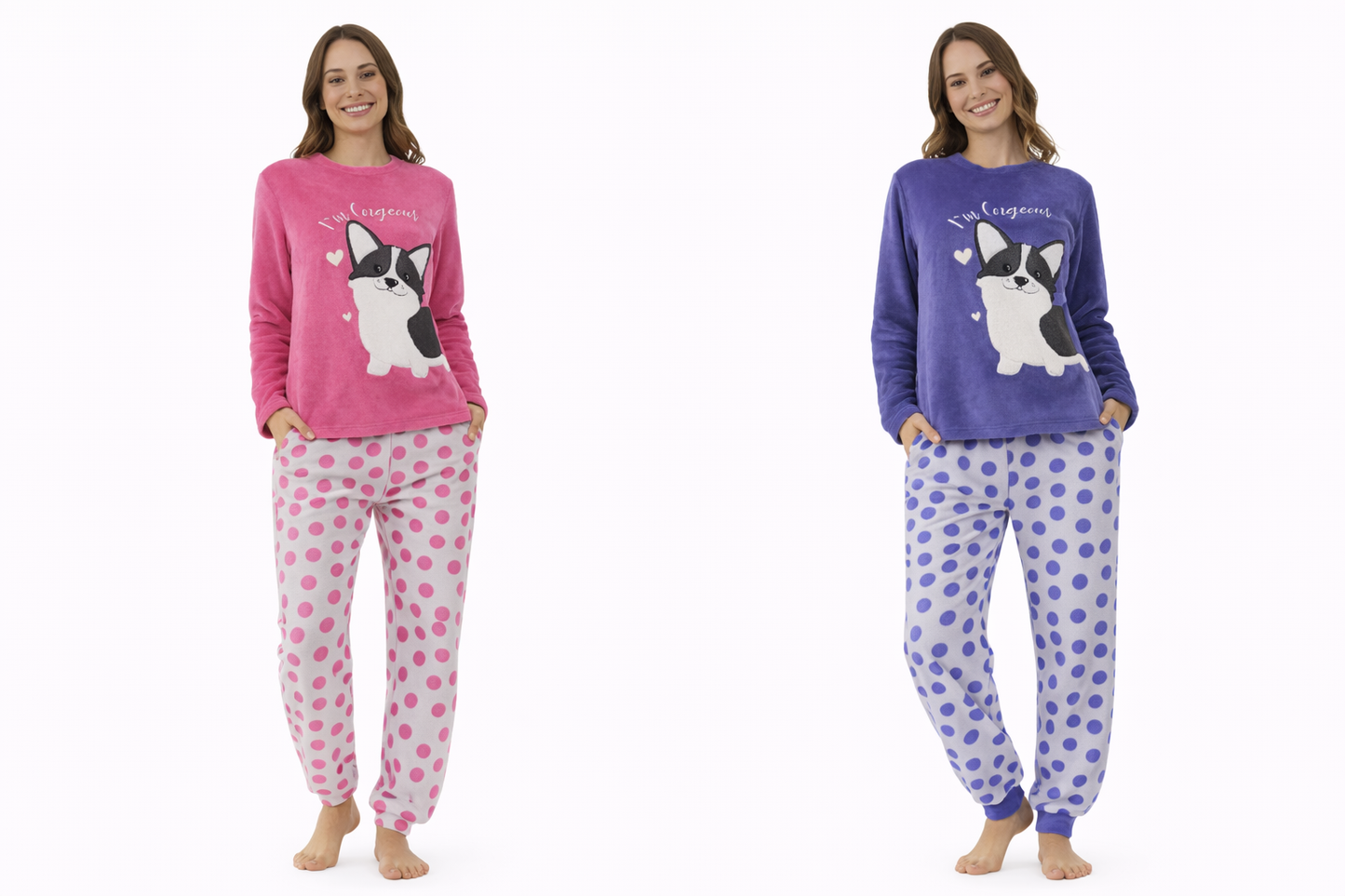 Pijama polar J-709 Lady Genny