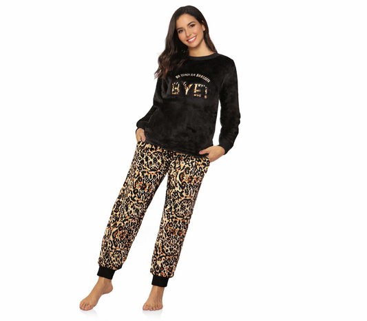 Pijama micropolar mujer J-841 Lady Genny