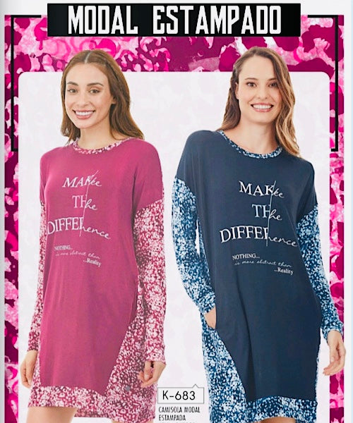 Camisola cotton K-683 Lady Genny
