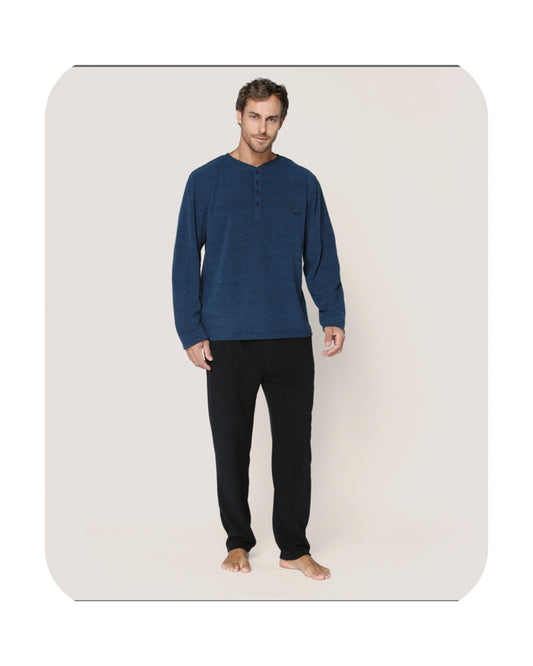 Pijama micropolar hombre YM-217