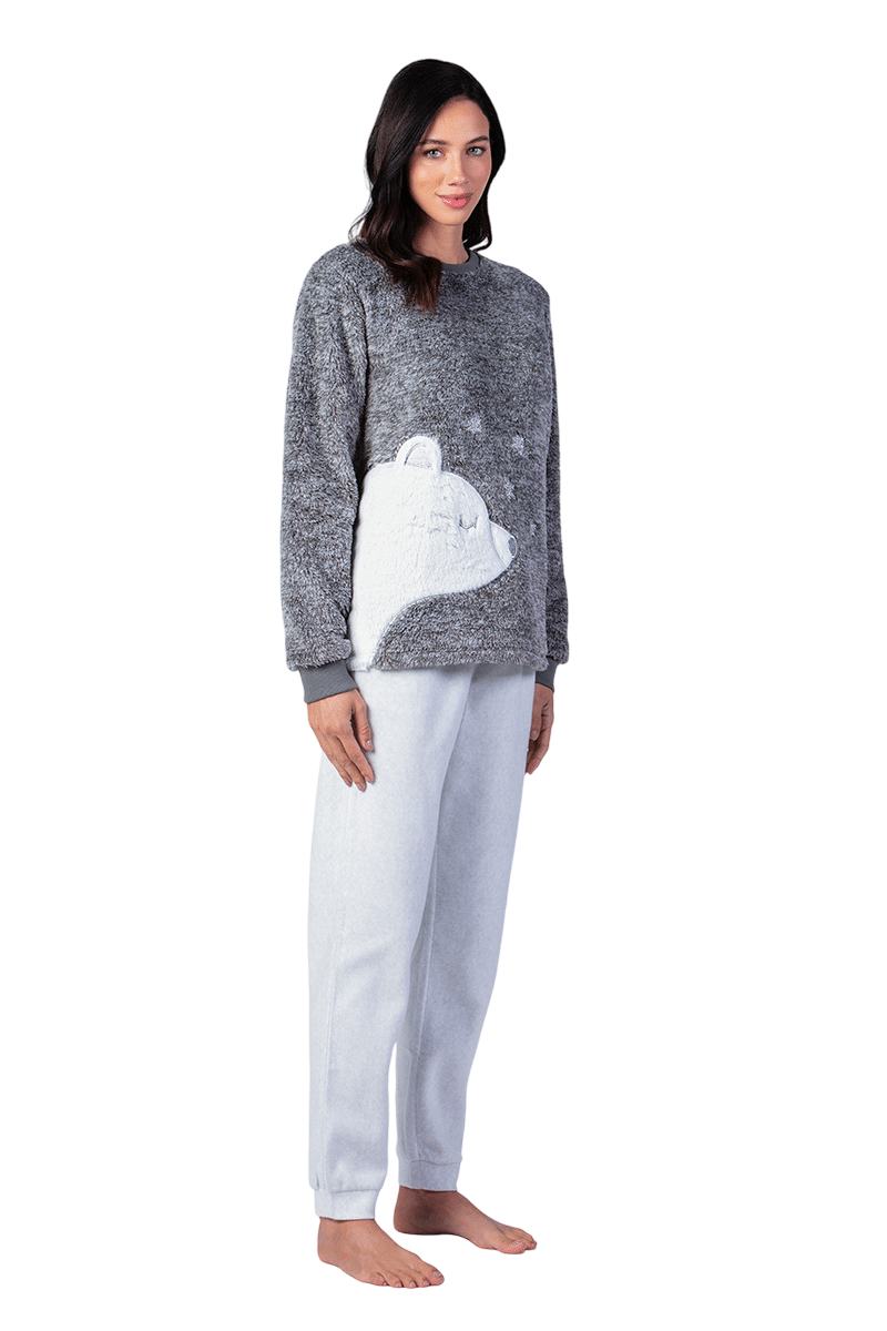 Pijama micropolar mujer J-509 Lady Genny