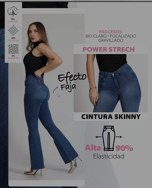 Jeans Mohicano mujer original 4044