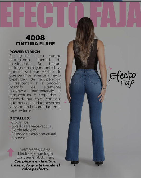 Jeans Mohicano mujer original 4008