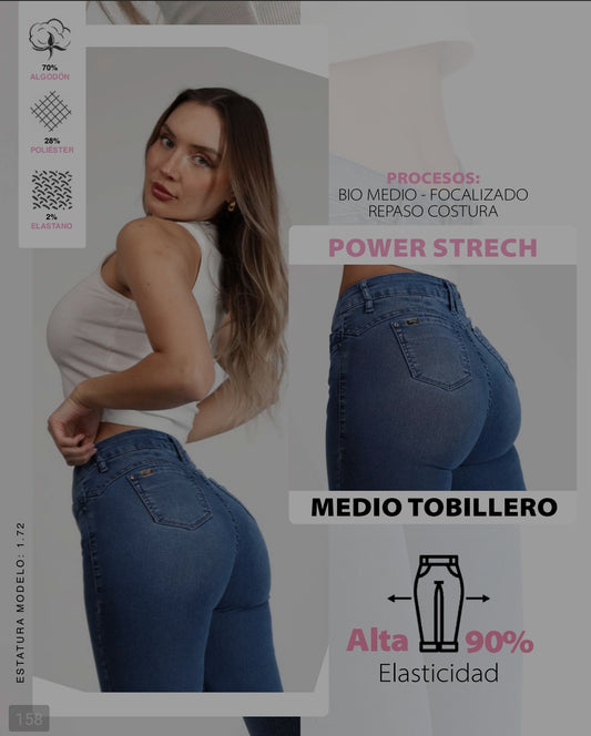 Jeans Mohicano mujer original 4042