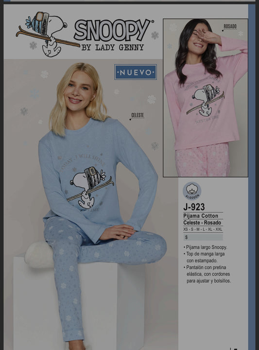 Pijama J-923 Snoopy Lady Genny