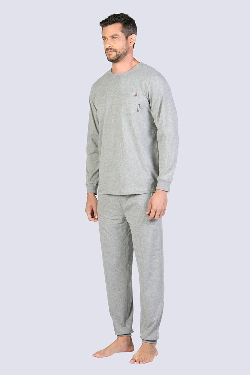 Pijama micropolar hombre YM-211 lady genny