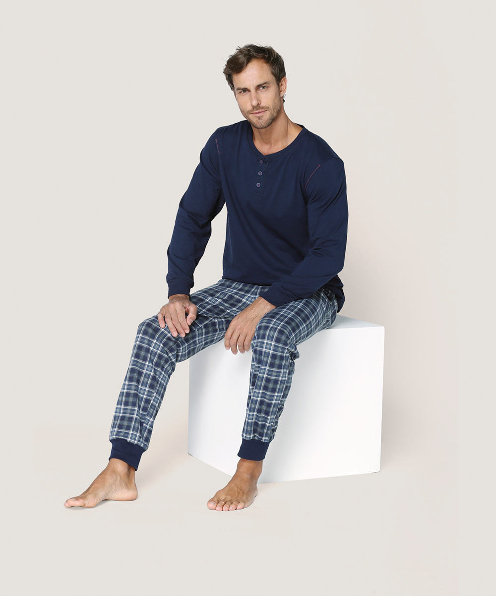 Pijama cotton hombre YM-249 Lady Genny