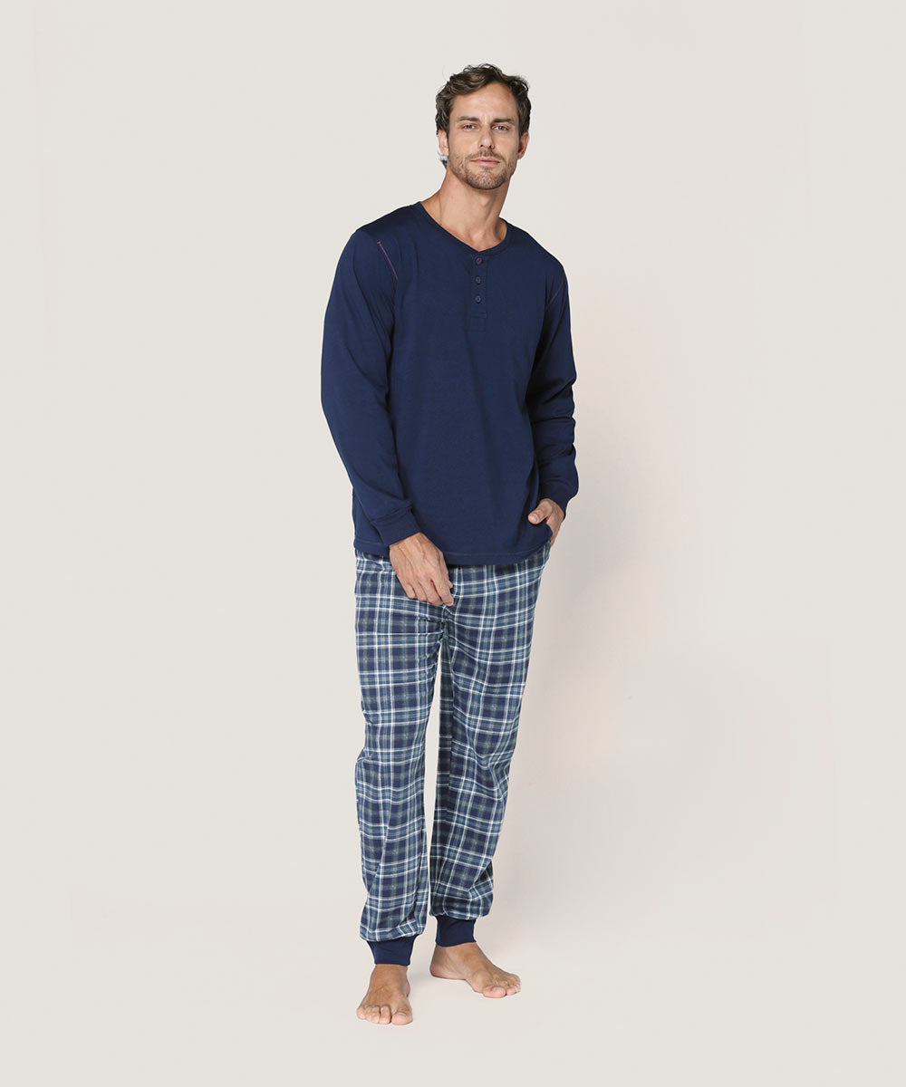 Pijama cotton hombre YM-249 Lady Genny
