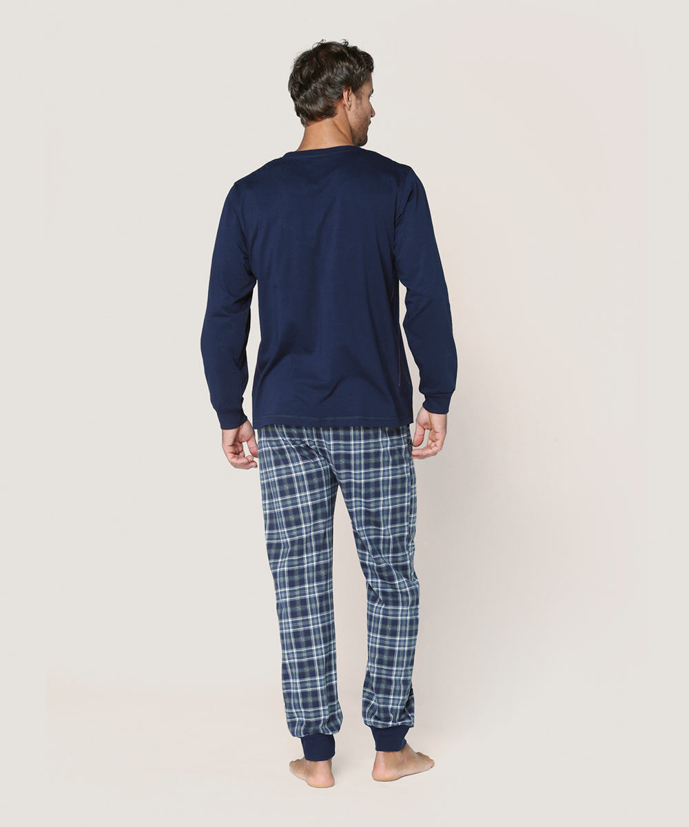 Pijama cotton hombre YM-249 Lady Genny