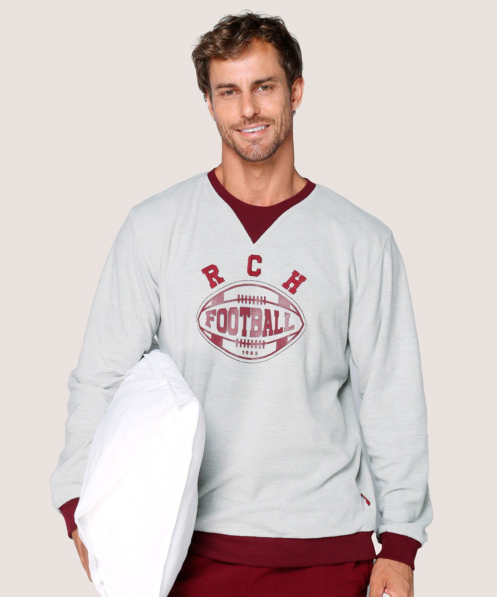 Pijama micropolar hombre YM-251 Lady Genny