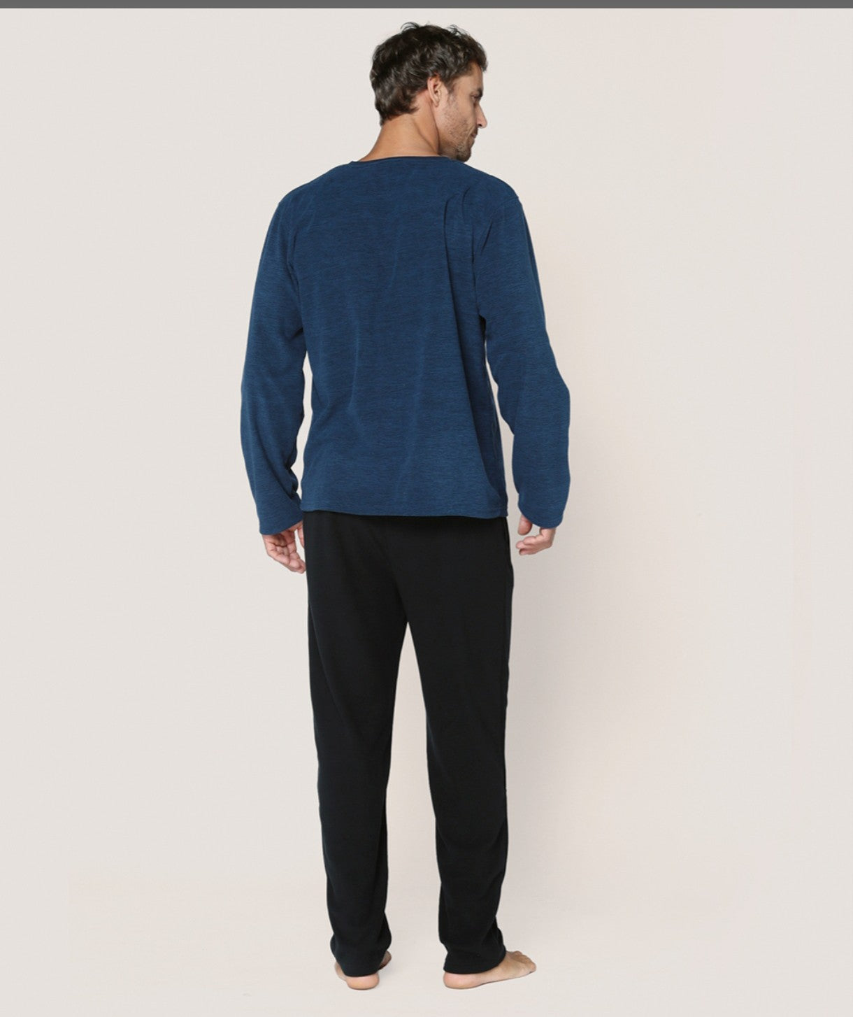 Pijama micropolar hombre YM-217
