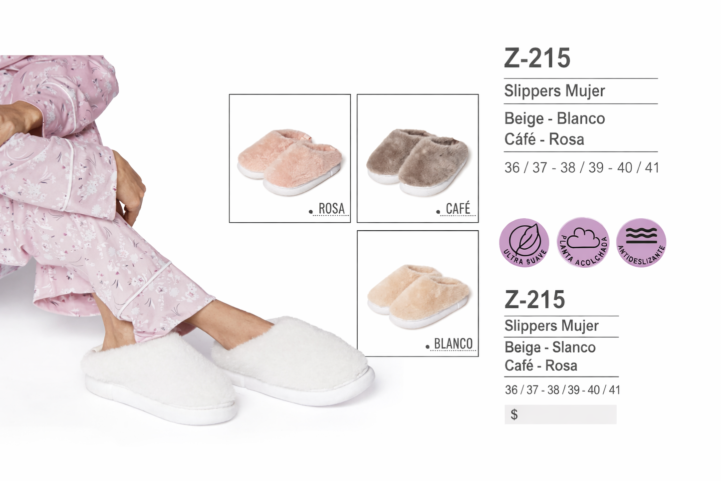 SLIPPER MUJER Z-215 LADY GENNY
