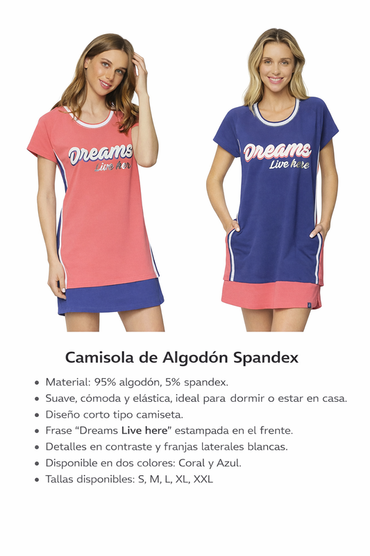 Camisola cotton k-645 Lady Genny