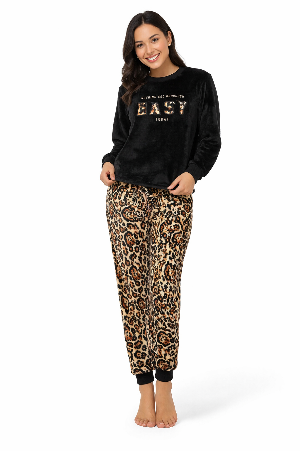Pijama micropolar mujer J-841 Lady Genny