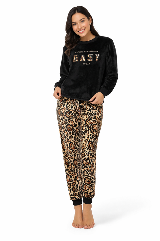 Pijama micropolar mujer J-841 Lady Genny