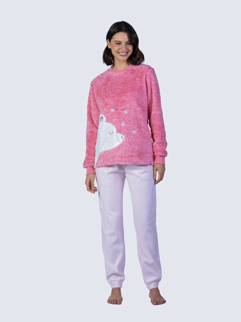 Pijama micropolar mujer J-509 Lady Genny
